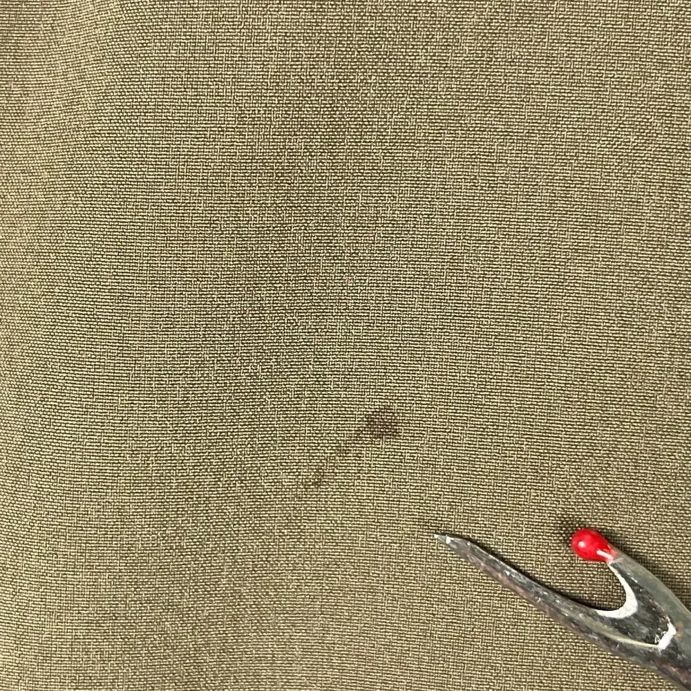 Calvin Klein Romper Womens 16 Army Green Sash Tie Pockets Short Split Sleeves - Picture 7 of 9